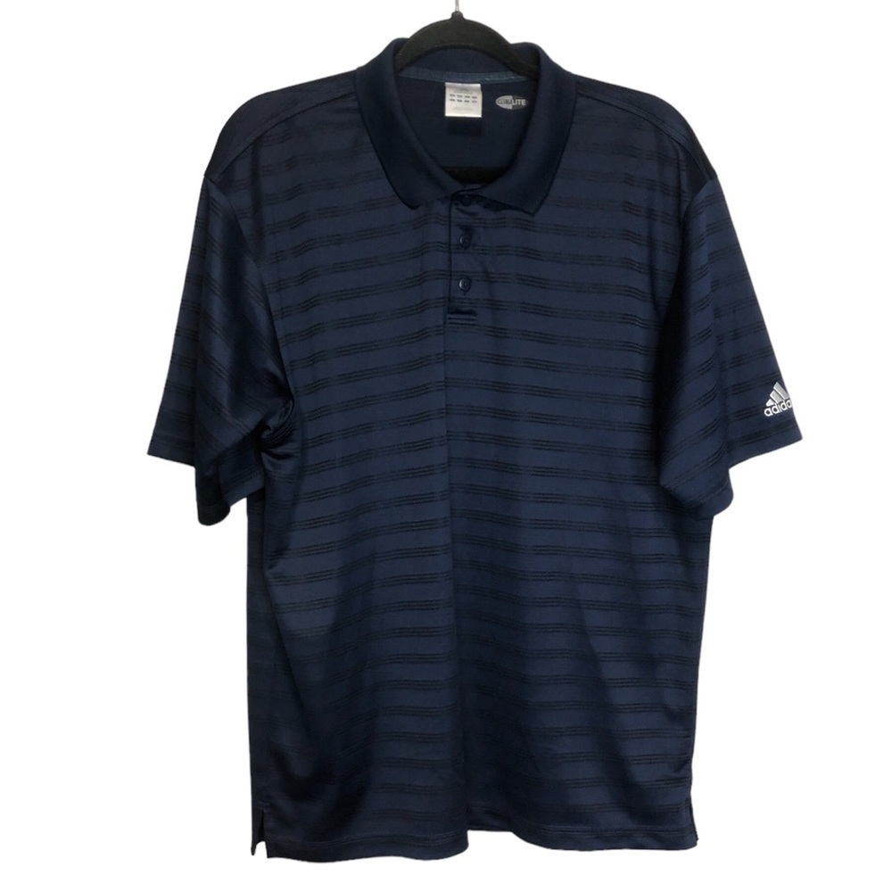 Adidas Climalite Golf Sport Short Sleeve Polo Shirt, size L